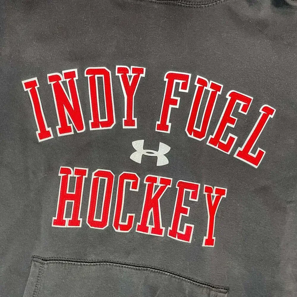 Under Armour Indy Fuel Hockey Pullover Hoodie Size Large - Picture 2 of 6